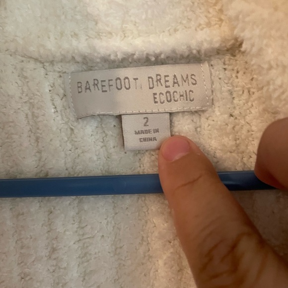 Barefoot Dreams ecochic long wrap cozy robe size 2 - Picture 12 of 13